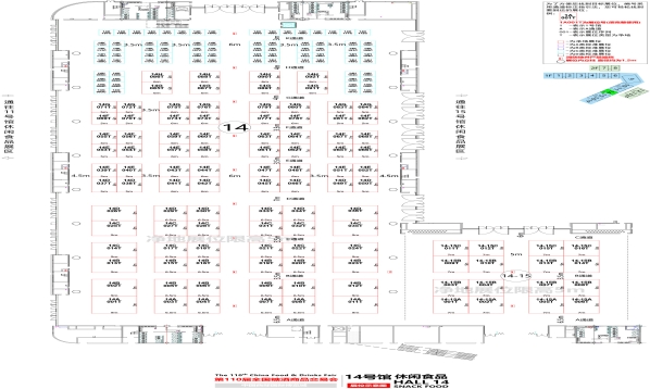 西安糖酒会第110届成都糖酒会【休闲食品馆】图纸